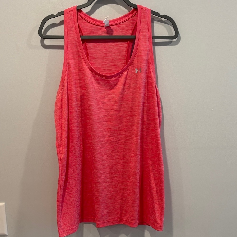 Under Armour Women's Bright Pink Tank Top